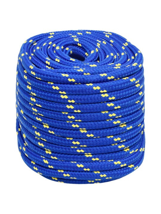 Laivu virve, zila, 18 mm, 25 m, polipropilēns