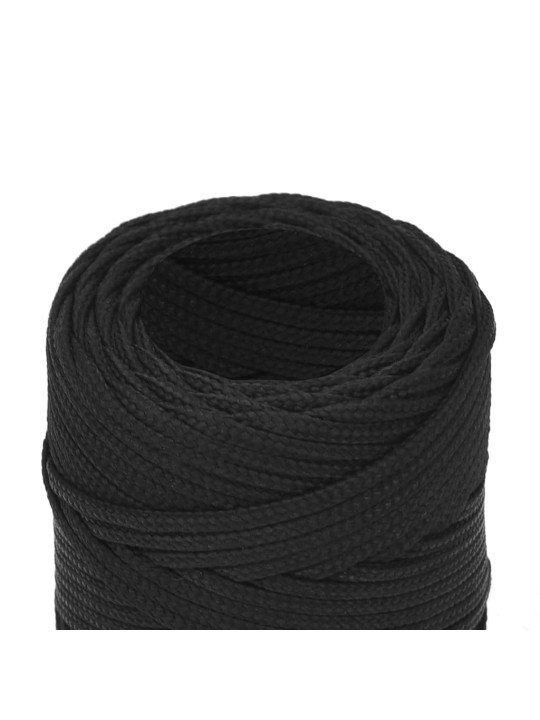 Laivu virve, melna, 2 mm, 100 m, polipropilēns