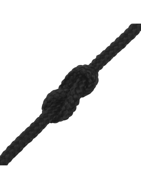 Laivu virve, melna, 2 mm, 100 m, polipropilēns