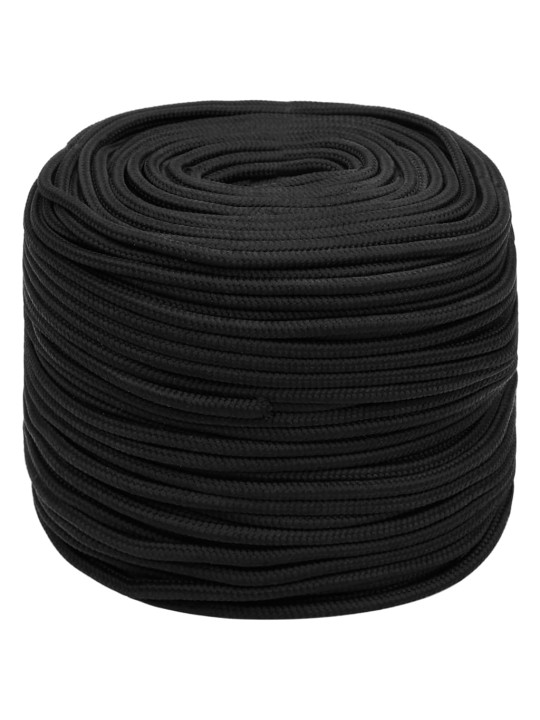 Laivu virve, melna, 8 mm, 50 m, polipropilēns