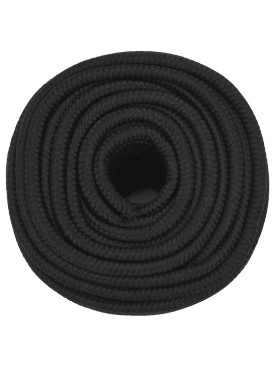 Laivu virve, melna, 12 mm, 250 m, polipropilēns
