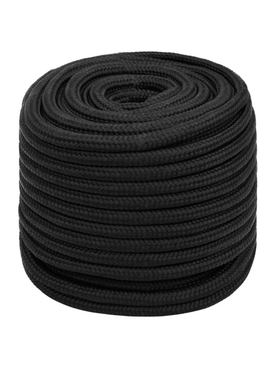 Laivu virve, melna, 18 mm, 100 m, polipropilēns