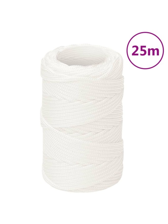 Laivu virve, balta, 2 mm, 25 m, polipropilēns