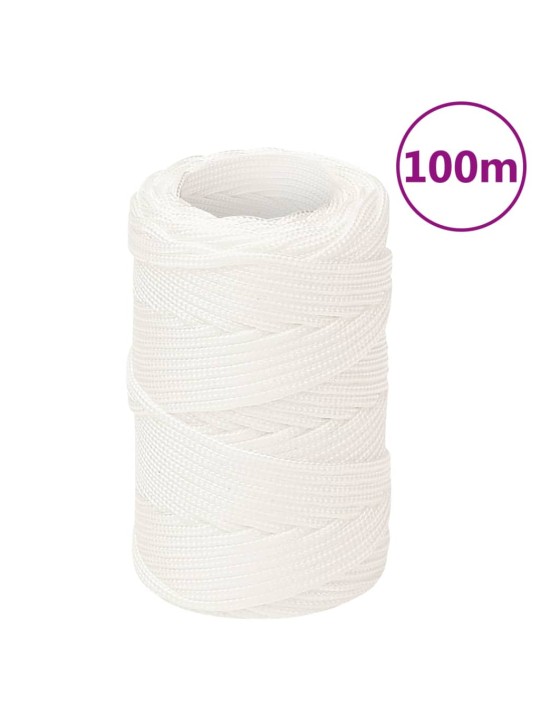 Laivu virve, balta, 2 mm, 100 m, polipropilēns