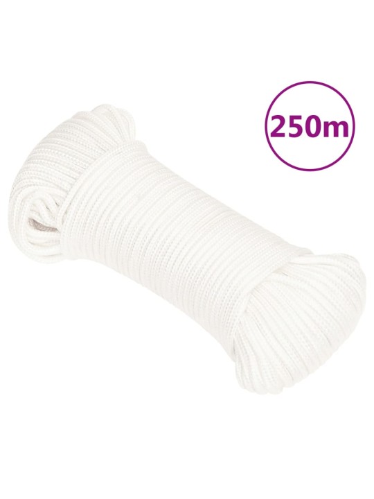 Laivu virve, balta, 4 mm, 250 m, polipropilēns