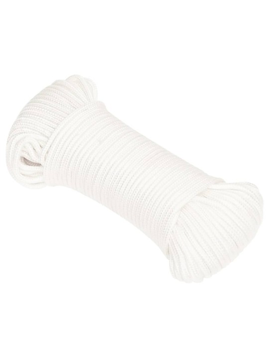 Laivu virve, balta, 5 mm, 50 m, polipropilēns
