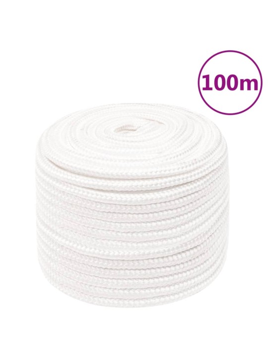 Laivu virve, balta, 12 mm, 100 m, polipropilēns