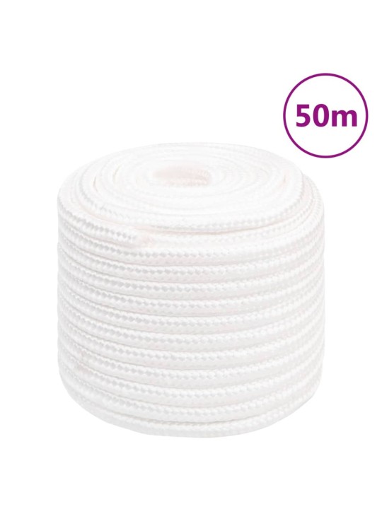 Laivu virve, balta, 16 mm, 50 m, polipropilēns