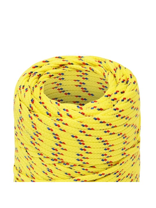 Laivu virve, dzeltena, 2 mm, 25 m, polipropilēns
