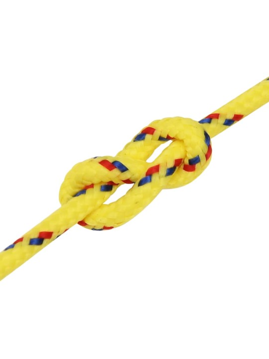 Laivu virve, dzeltena, 2 mm, 25 m, polipropilēns