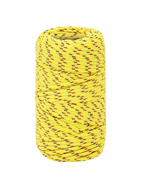 Laivu virve, dzeltena, 2 mm, 100 m, polipropilēns
