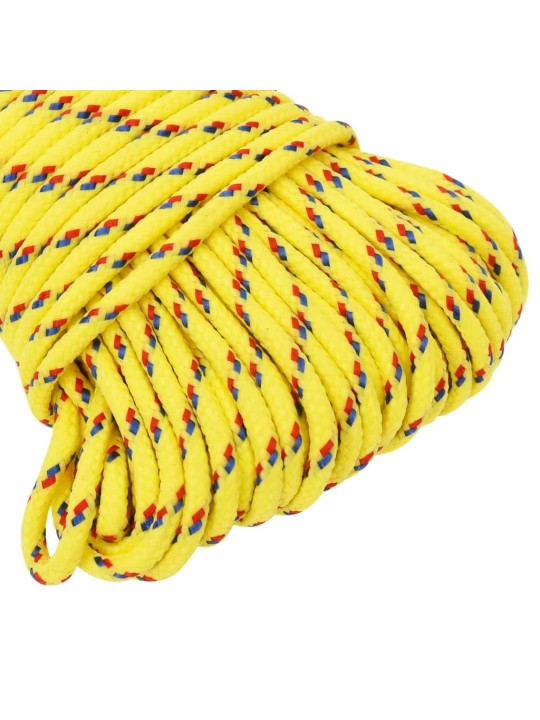 Laivu virve, dzeltena, 3 mm, 100 m, polipropilēns