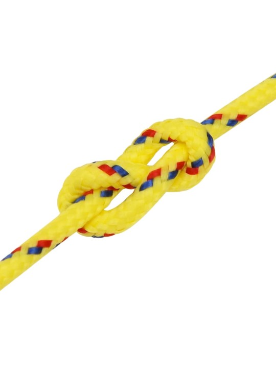 Laivu virve, dzeltena, 4 mm, 50 m, polipropilēns
