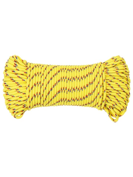 Laivu virve, dzeltena, 5 mm, 50 m, polipropilēns
