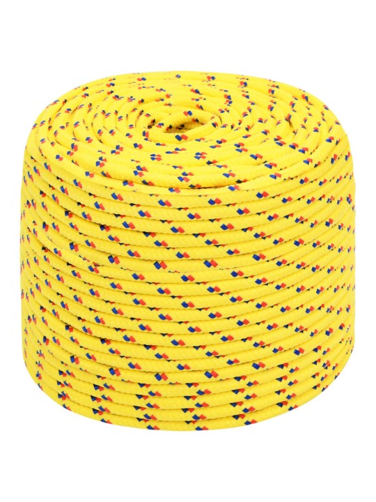 Laivu virve, dzeltena, 6 mm, 25 m, polipropilēns