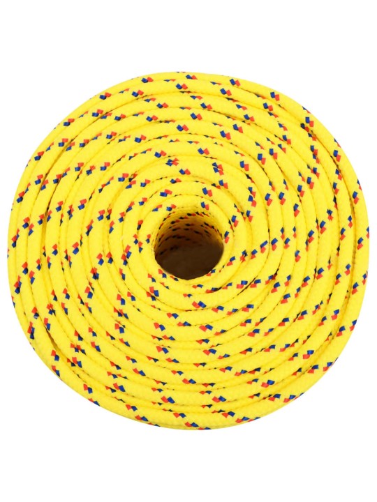 Laivu virve, dzeltena, 10 mm, 500 m, polipropilēns