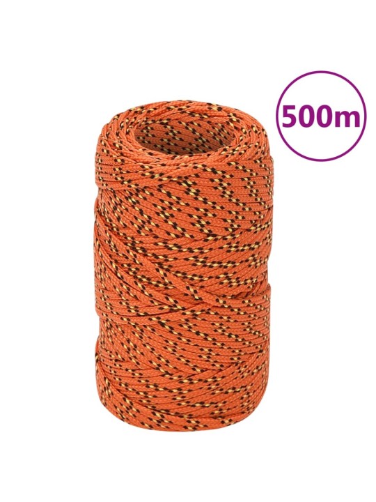 Laivu virve, oranža, 2 mm, 500 m, polipropilēns