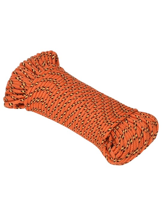 Laivu virve, oranža, 4 mm, 500 m, polipropilēns