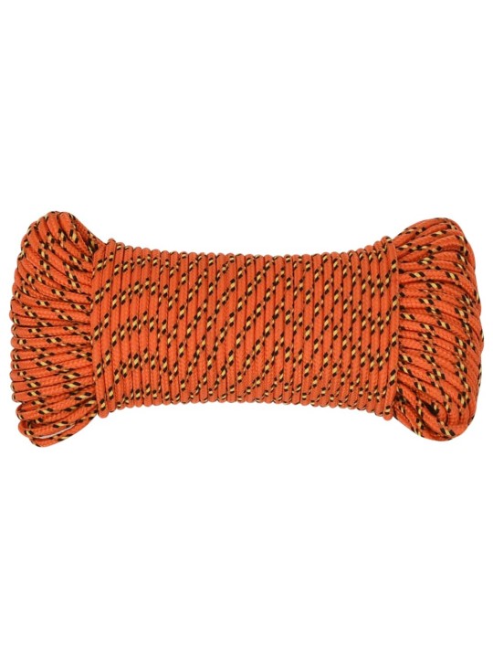Laivu virve, oranža, 4 mm, 500 m, polipropilēns