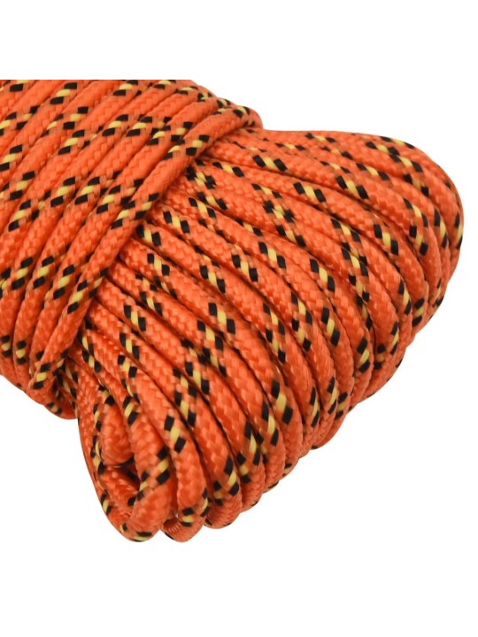 Laivu virve, oranža, 5 mm, 50 m, polipropilēns