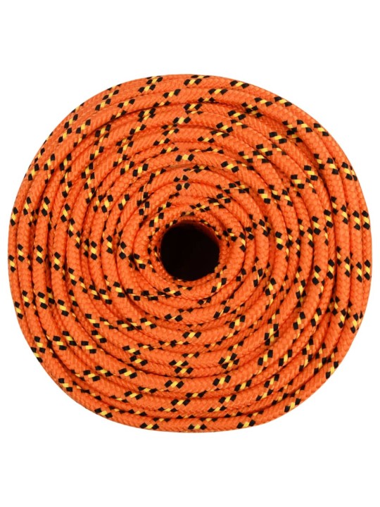 Laivu virve, oranža, 8 mm, 100 m, polipropilēns