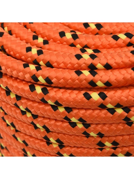 Laivu virve, oranža, 12 mm, 250 m, polipropilēns