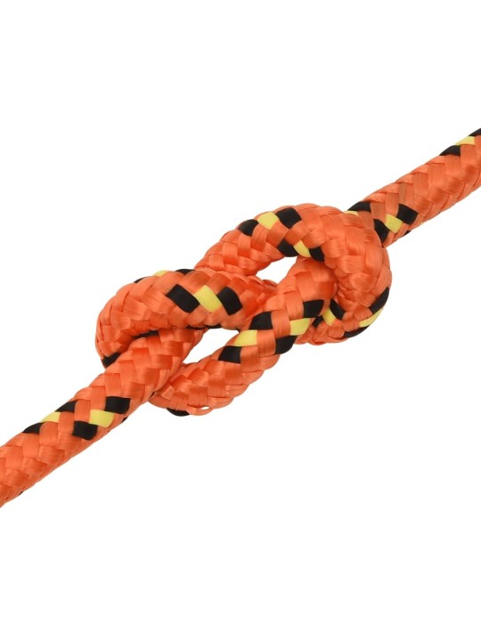 Laivu virve, oranža, 12 mm, 250 m, polipropilēns