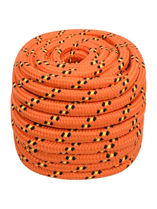 Laivu virve, oranža, 20 mm, 25 m, polipropilēns