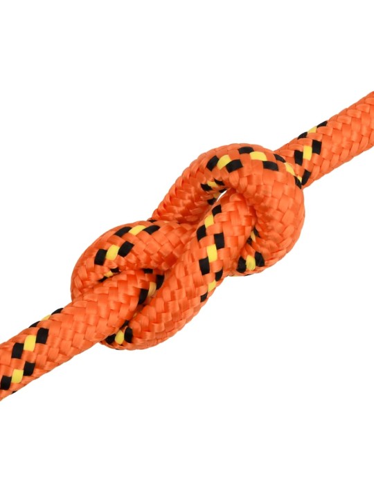 Laivu virve, oranža, 20 mm, 25 m, polipropilēns