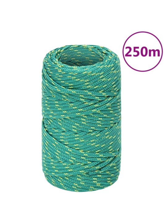 Laivu virve, zaļa, 2 mm, 250 m, polipropilēns