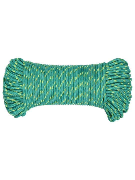 Laivu virve, zaļa, 5 mm, 25 m, polipropilēns