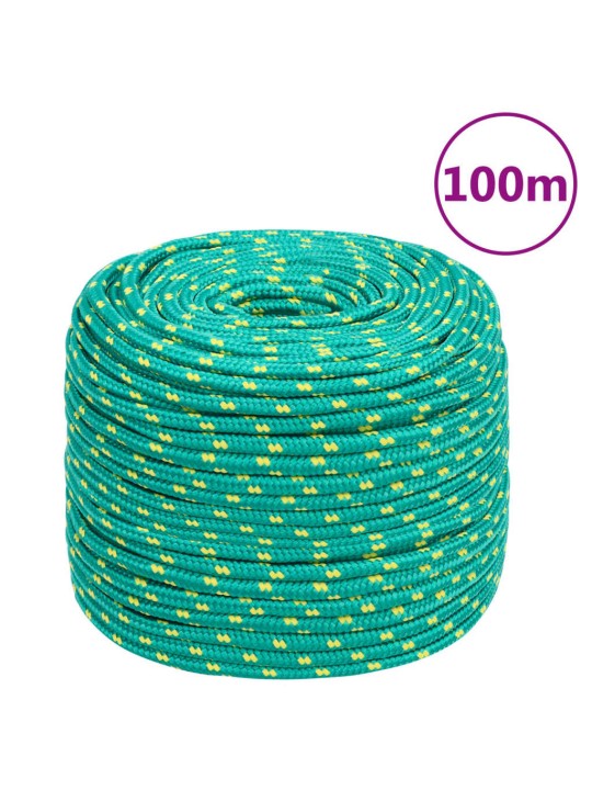 Laivu virve, zaļa, 6 mm, 100 m, polipropilēns