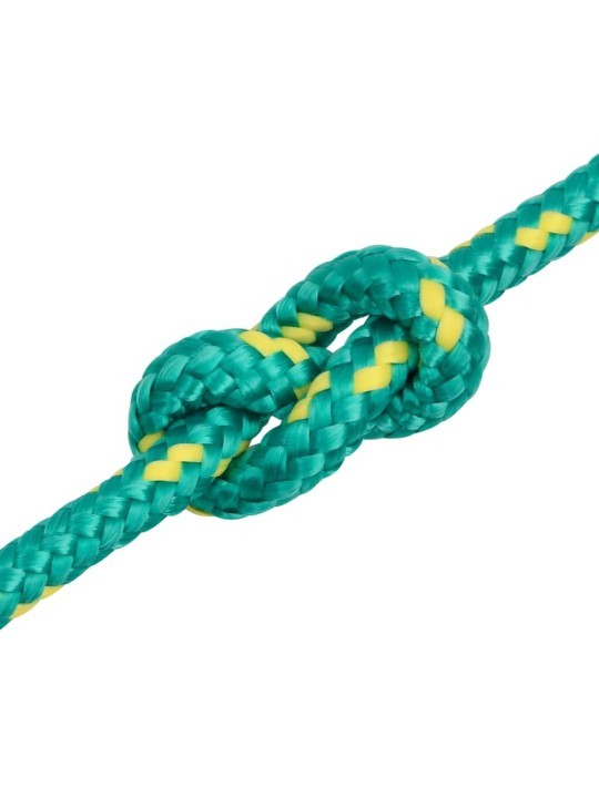 Laivu virve, zaļa, 10 mm, 25 m, polipropilēns