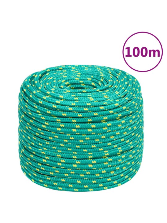 Laivu virve, zaļa, 10 mm, 100 m, polipropilēns