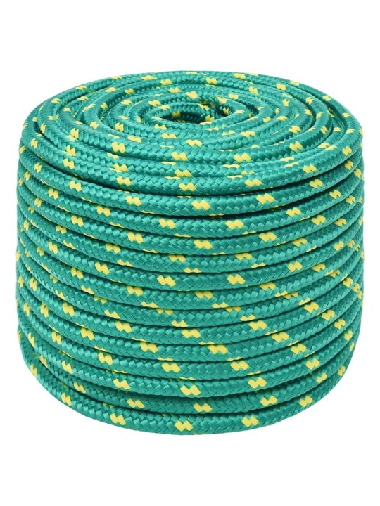Laivu virve, zaļa, 12 mm, 25 m, polipropilēns