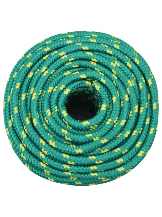 Laivu virve, zaļa, 14 mm, 25 m, polipropilēns
