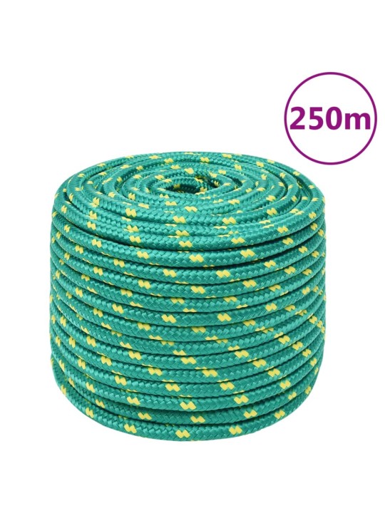 Laivu virve, zaļa, 14 mm, 250 m, polipropilēns