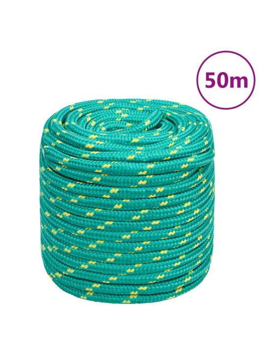 Laivu virve, zaļa, 16 mm, 50 m, polipropilēns