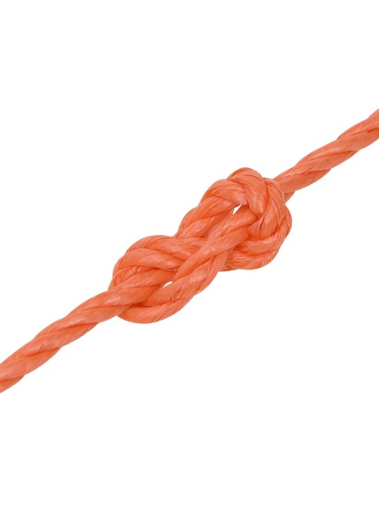 Darba virve, oranža, 6 mm, 250 m, polipropilēns