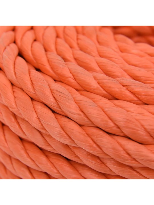Darba virve, oranža, 16 mm, 25 m, polipropilēns