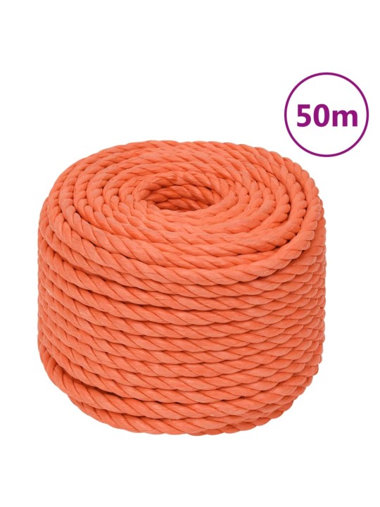 Darba virve, oranža, 24 mm, 50 m, polipropilēns