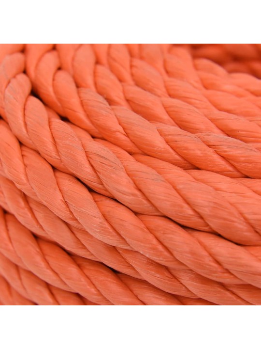 Darba virve, oranža, 24 mm, 50 m, polipropilēns
