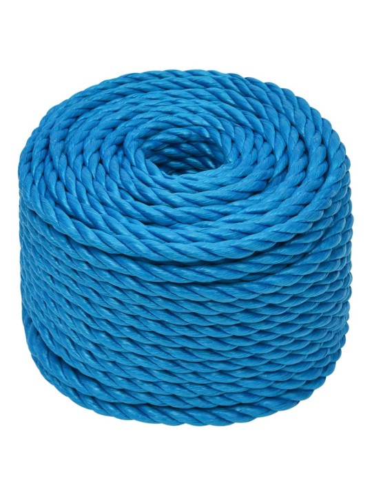 Darba virve, zila, 24 mm, 100 m, polipropilēns
