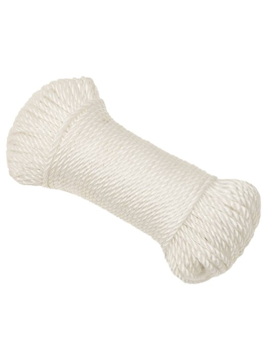 Darba virve, balta, 3 mm, 25 m, polipropilēns