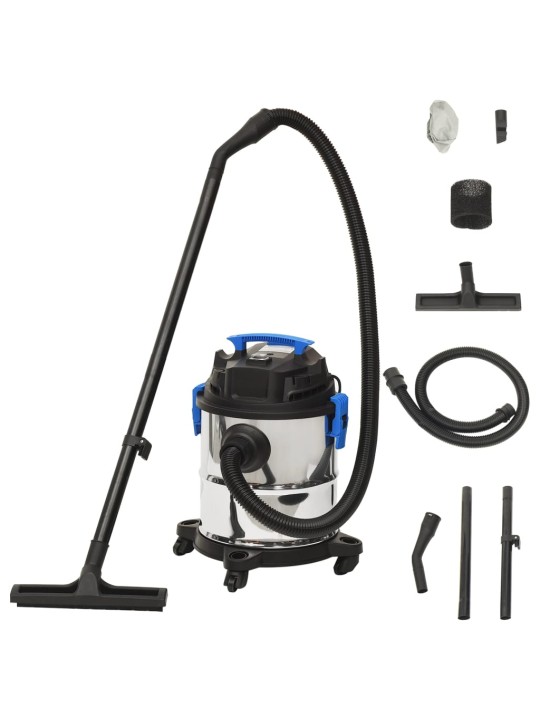 Mitrās un sausās tīrīšanas putekļu sūcējs, 1200 w, 20 litri