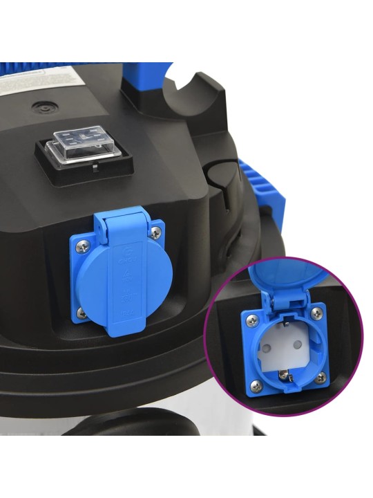 Mitrās un sausās tīrīšanas putekļu sūcējs, 1200 w, 30 litri