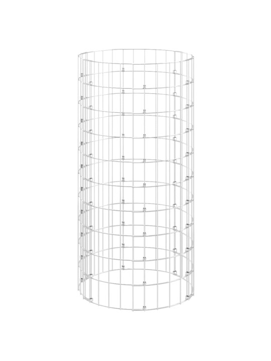 Dārza komposta nožogojums, ø50x100 cm, cinkots tērauds