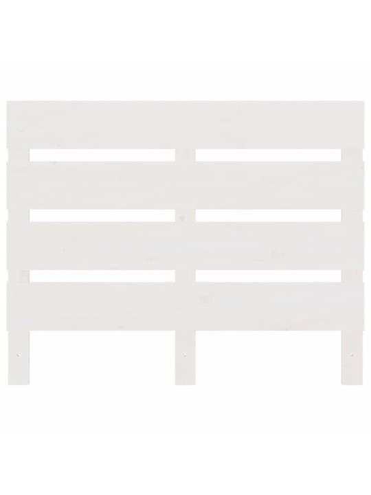 Galvgalis, balts, 100x3x80 cm, priedes masīvkoks