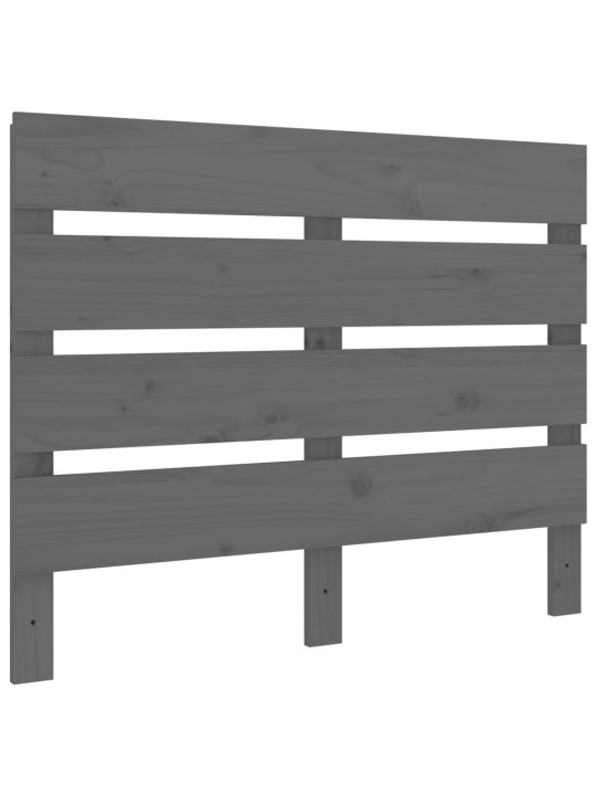 Galvgalis, pelēks, 100x3x80 cm, priedes masīvkoks