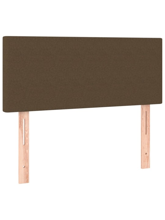 Gultas galvgalis, 90x5x78/88 cm, tumši brūns audums